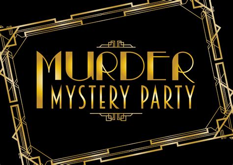 Murder Mystery Party Website
