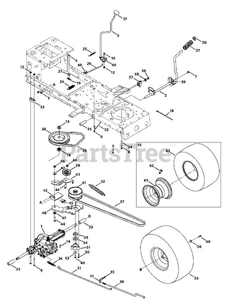 Huskee Lt4200 Lawn Tractor Belt Diagram Ph