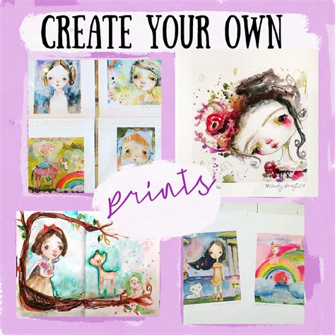Sign Up For Create Your Own Art Prints Self Work