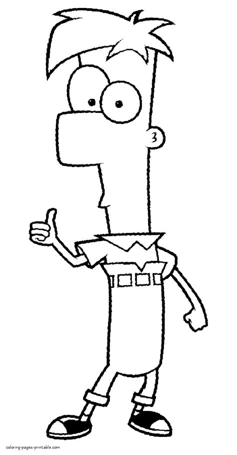 Best Ideas For Coloring Phineas And Ferb Coloring Pages Isabella The