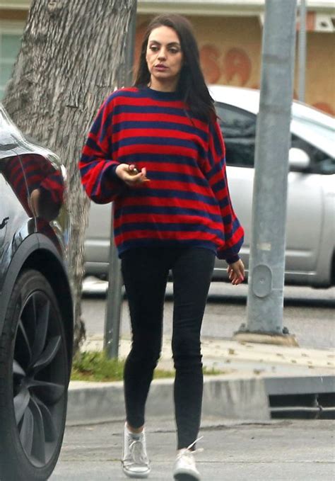 Mila Kunis Clicked In Street Style Outside Of Los Angeles March 212019