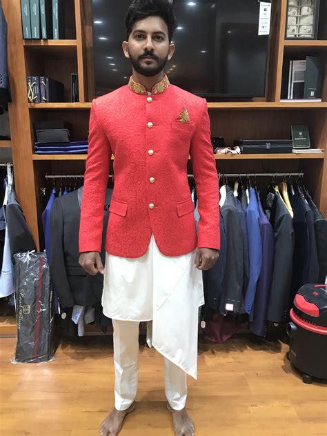 Traditional Indian Groom Wear Mens Fashion Suits Wedding Outfit Men