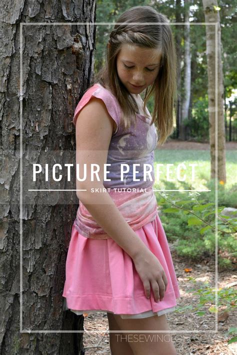 Easy Skirt Tutorial Picture Perfect The Sewing Loft