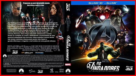 CAPAS DVD R GRATIS Os Vingadores 1 3D Blu Ray