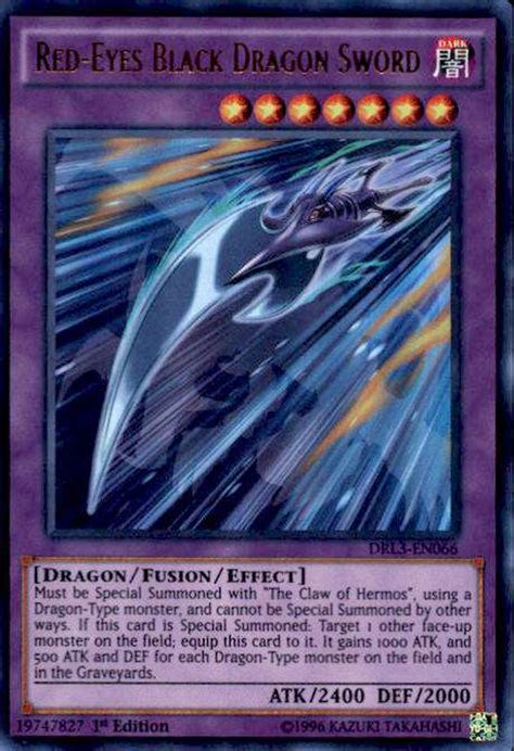Yugioh Dragons Of Legend Unleashed Single Card Ultra Rare Red Eyes