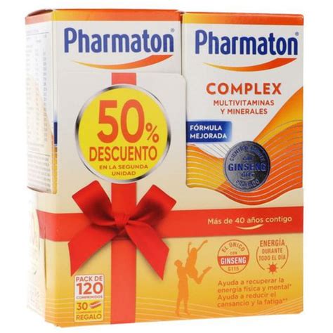 Pharmaton Comprimidos Pack Oferta Limitada Farmacia Castellanos