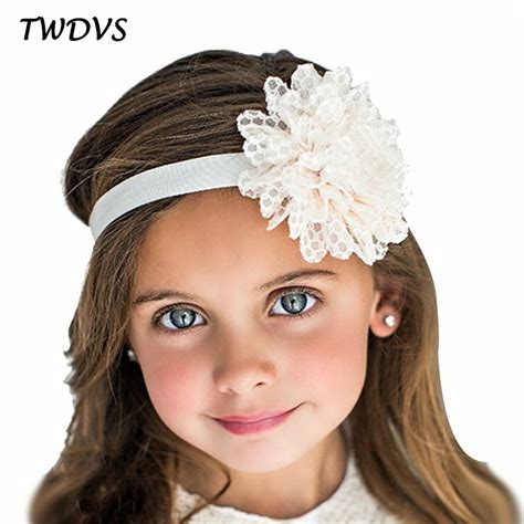 Buy Twdvs Babe Hair Bands Girls Flower Hair Elastic