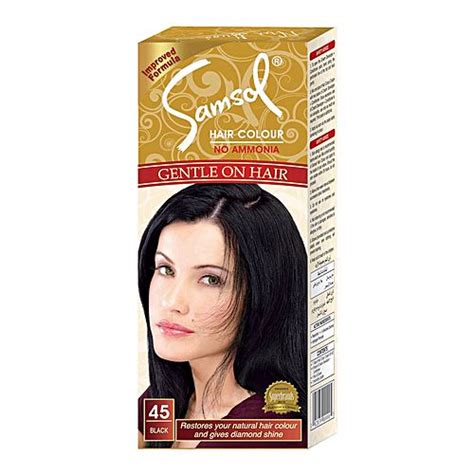 Samsol Hair Color Black 45 23ml Fairo Pk
