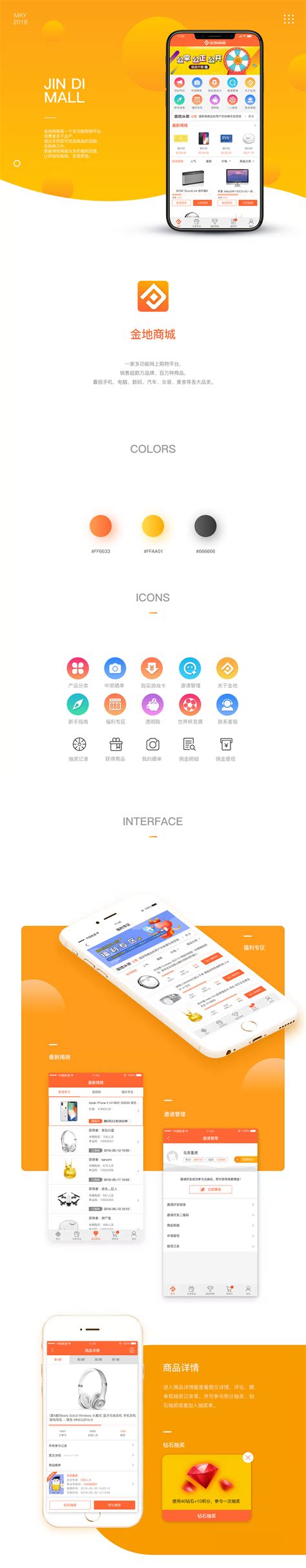 一个商城app Ui设计uiapp界面sanomi03 原创作品 站酷 Zcool