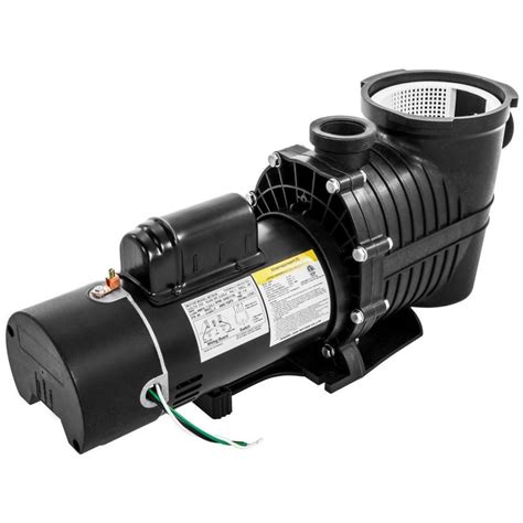 Xtremepowerus Hp Pool Pump In Aboveground Gph With Strainer V