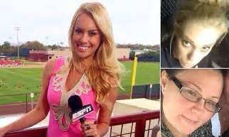 Espns Britt Mchenry Returns A Week After Verbal Attack On Tow Clerk Daily Mail Online