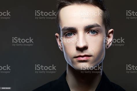 Portrait Of Young Good Looking Male Stock Photo Download Image Now
