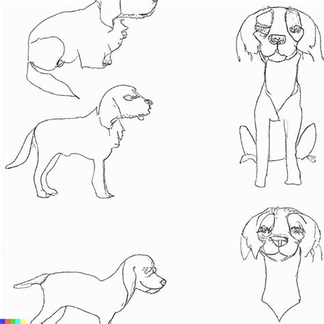 Cachorro fácil de fazer em 2023 Desenho de cachorro Cachorro desenhos