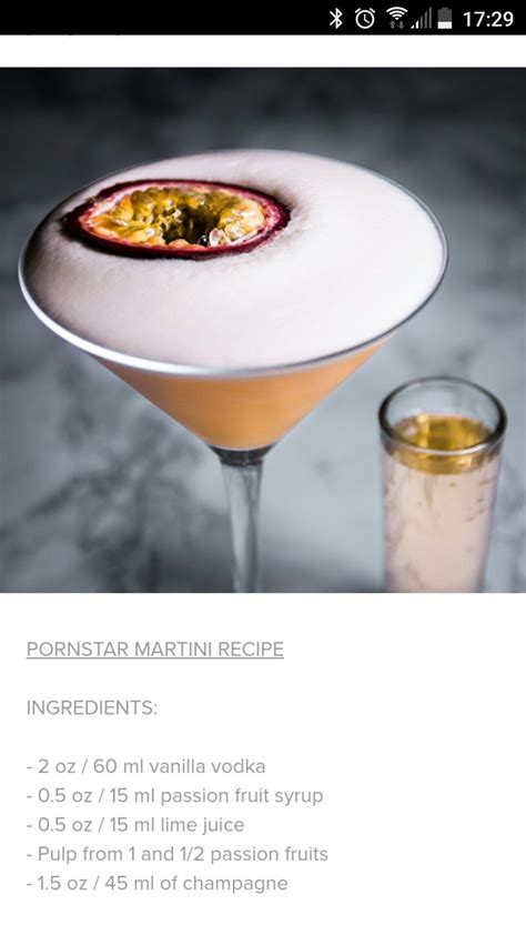 Easy Pawn Star Martini Recipe