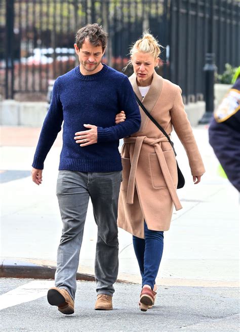Claire Danes And Her Husband Hugh Dancy Out In New York 04252017
