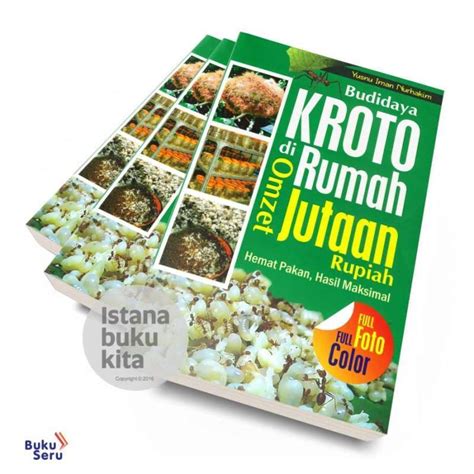 Jual Buku Seru Budidaya Kroto Di Rumah Omzet Jutaan Rupiah Di Seller