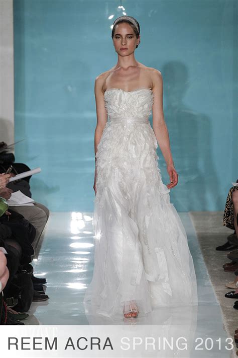 Ihre sammlung wurde schnell erweitert und immer mehr frauen vertrauen der talentierten brautmode. Designer Brautkleider Blog: Reem Acra Brautmode 2013