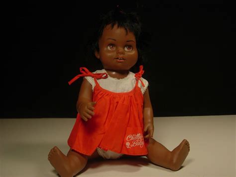 Rare1962 Mattel Black Chatty Baby Doll 18 Tall Original Clothes Outfit