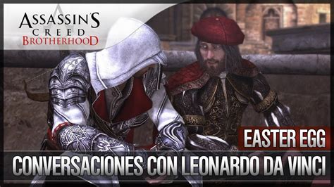 Assassin s Creed Brotherhood Easter Egg La Confesión Leonardo Da