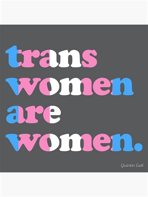 trans women are women sticker for sale by quintin gell redbubble