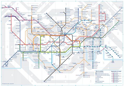 Tfl Redraws Tube Map As Zone 2 Boundary Change Comes Into Effect