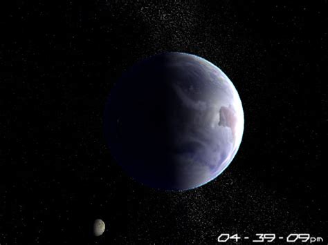 Screenshots Of Planet Earth 3d Screensaver