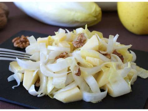 Salade D Endives Aux Pommes Et Aux Noix Recette Ptitchef