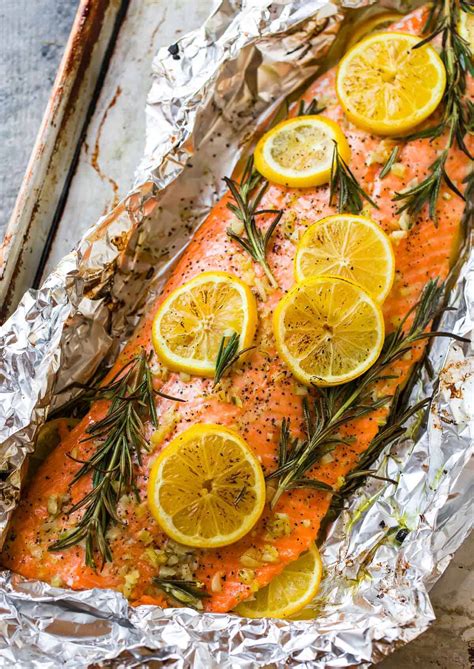 If you have large fillet or farmed salmon: Baked Salmon in Foil | Easy, Healthy Recipe