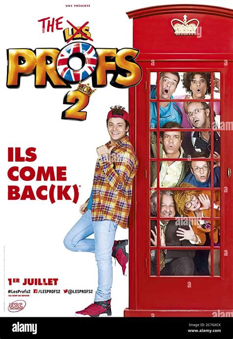 Les Profs 2 Movie Poster 02 Stock Photo Alamy
