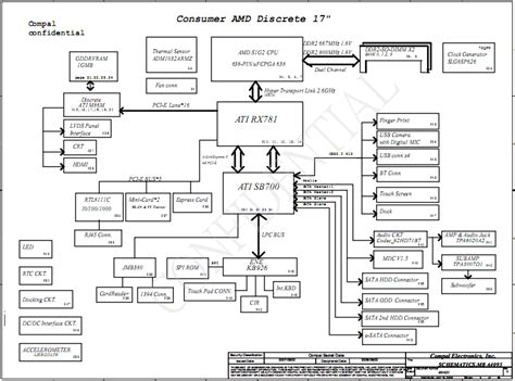 HP Pavilion DV7 schematic diagram(Discrete) - Laptop Schematic