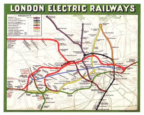 Harrison Buzz London Underground Map Geographic