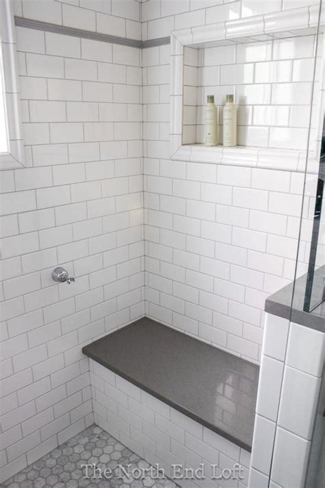 Mimicking the distinctive look of subway bricks this glossy design is versatile enough to work with any interior style. We chose shiny white subway tile with light gray grout for ...