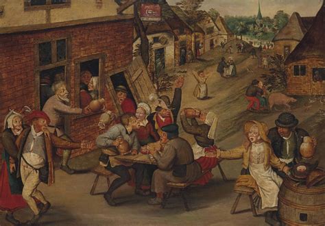Pieter Brueghel Ii Brussels 15645 16378 Antwerp And Studio Peasants