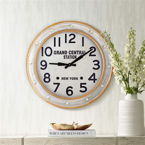 Grand Central Station 24 Railroad Train Wall Clock 31d69 Lamps Plus