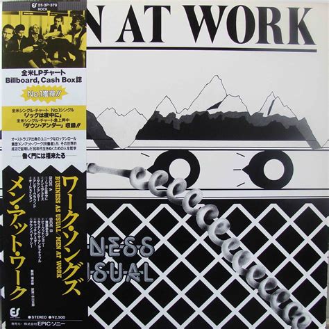 I'm going to be out of town tomorrow and thursday, so i thought i'd give you another post tonight, to help ease the pain of withdrawal. Men At Work - Business as Usual con OBI - Obi Vinilos