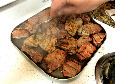 Grill over medium high heat until internal temperature reaches 160 degrees. Minnesota Bowhunters VS Wild Hogs: Day 3 | Bowhunting.Net