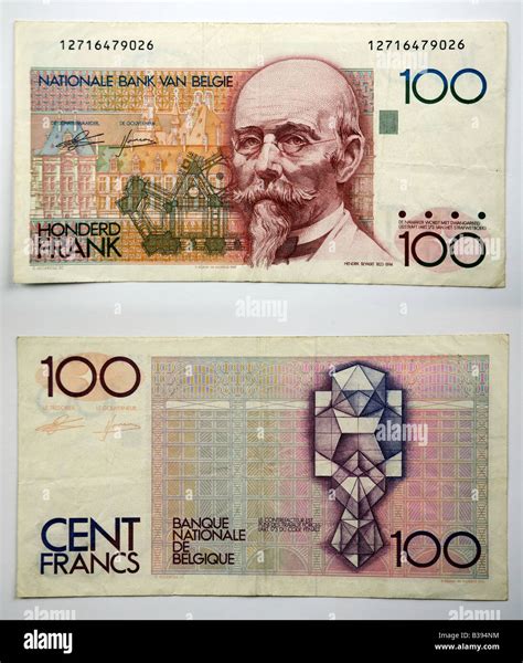 Banknotes Of Belgium Stock Photo Alamy