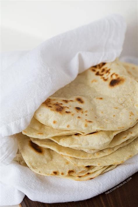 Homemade Flour Tortillas Easy Homemade Tortilla Recipe Recipe