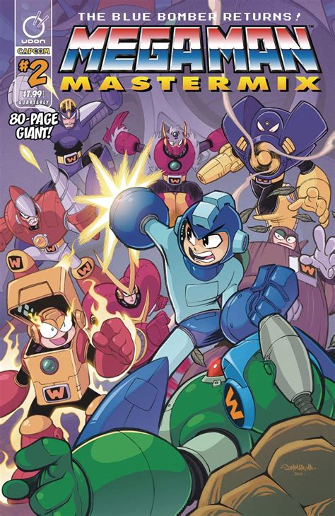 Rockman Corner Mega Man Mastermix Issue 2 Covers And Solicitation Revealed Mega Man Mega Man
