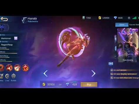 Epic rank players who has below average skills or worse than those who just started playing this game 10 secs ago. Skin epic hanabi mobil legend - YouTube