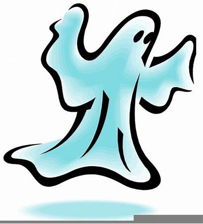 Clipart Spooky Clip Ghostly Clker Cliparts
