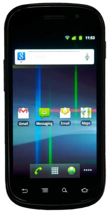 It features three columns for easy navigation, and displays counters for folders, categories, and presets. Nexus S - Wikipedia