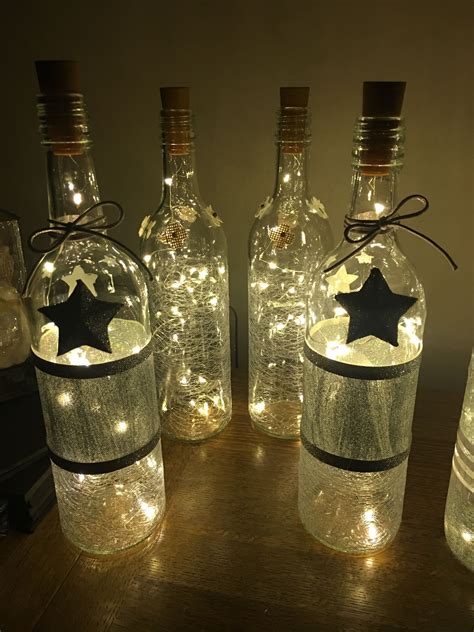 Light Bottles Out Of Recycled Wine Bottle Wine Bottle Crafts Wine