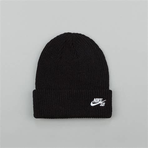 Nike Sb Fisherman Beanie Black Flatspot