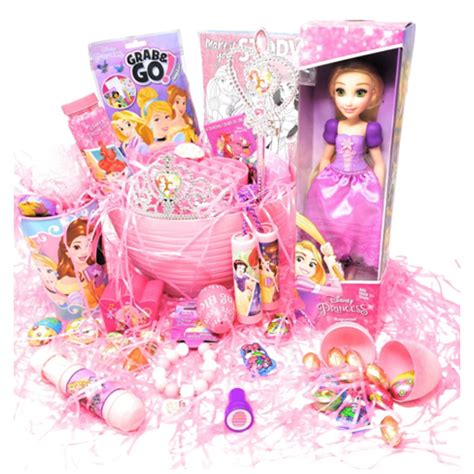 ja cor easter disney princesses themed diy t basket set xlarge pink basket 1 princess