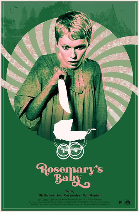 Rosemarys Baby By Chad Pinckney Home Of The Alternative Movie Poster