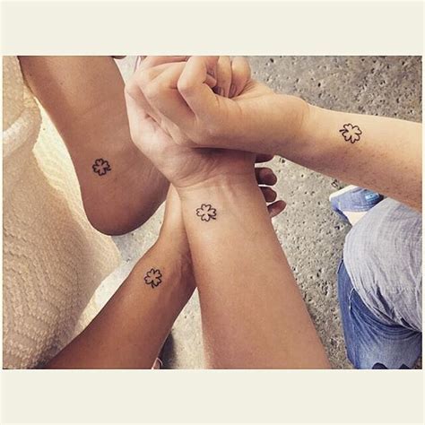 Shamrocks 54 Sister Tattoos That Prove Shes Your Best Friend In The