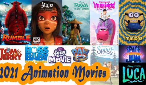 August 2021 is a big one for animation on netflix. List Of Upcoming Major 2021 Animation Movies - Animation Songs