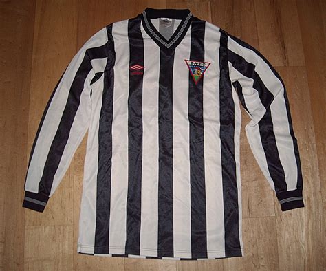 Dunfermline Athletic Home Football Shirt 1986 1988