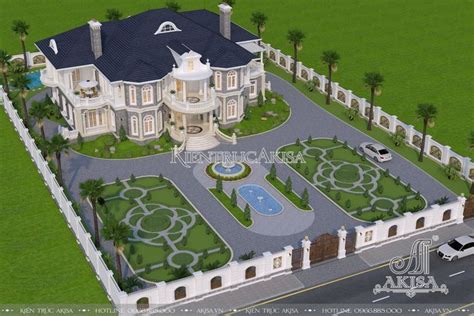 This Is An Artist S Rendering Of A Large Mansion In The Middle Of A Street